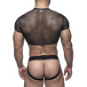 Sparta's Harness Jockstrap + Top Artemide Noir